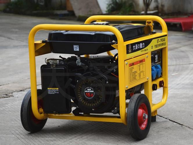 ET190AE汽油发电带电焊一体机与成品油 应用解析与使用要点